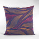 Plutus Multi-Color Leafs Floral Luxury Throw Pillow, 16"x16"