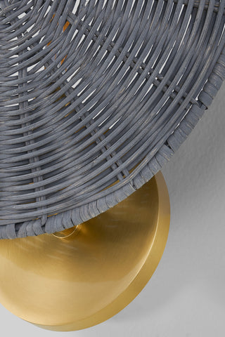 Destiny 11.5" High Aged Brass Wall Sconce
