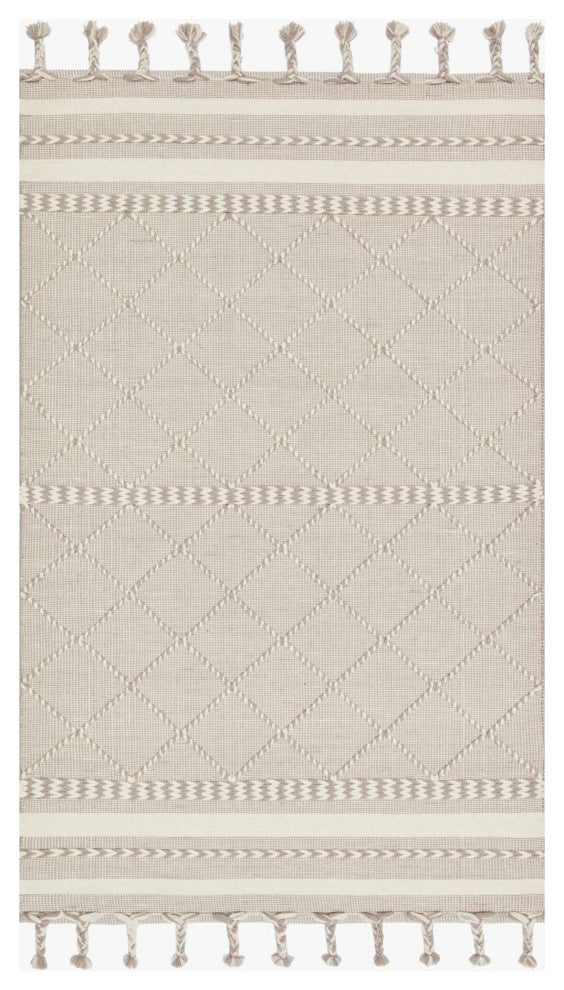 Sawyer SAW-05 Silver 7'-6" x 9'-6" Area Rug