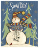 "Snowmen Season IV" Digital Paper Print by Anne Tavoletti, 30"x37"
