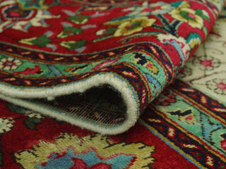 Semi Antique Martin Ivory/Red Rug, 9'7x13'0