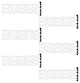 Crown Molding White Urethane Willoughby Ornate  6 Pieces Totaling 564" Length