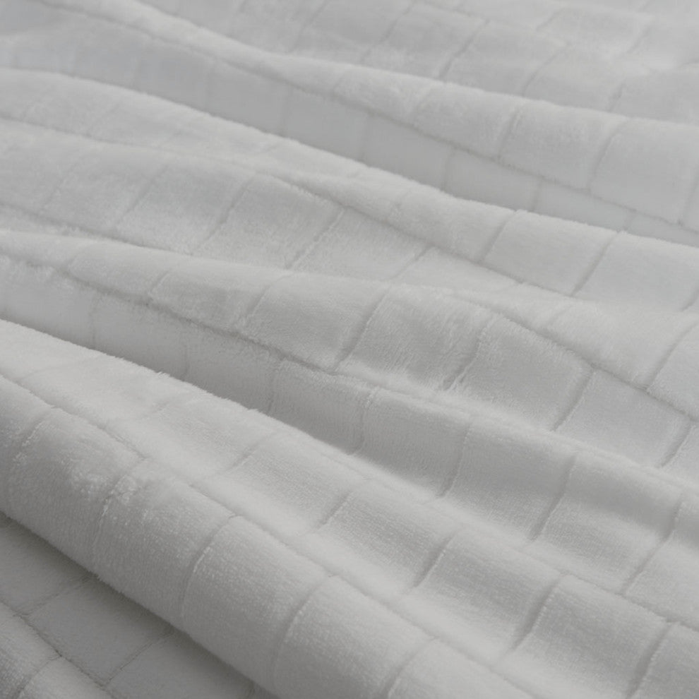 True North by Sleep Philosophy Laurie Tegula Plush Sherpa Comforter Set, Grey, G