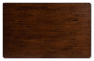 Helene Modern Warm Grey Fabric and Dark Brown Finished Wood 6-Piece Dining Set