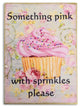 Paisley Mini Canvas, Something Pink With Sprinkles Please