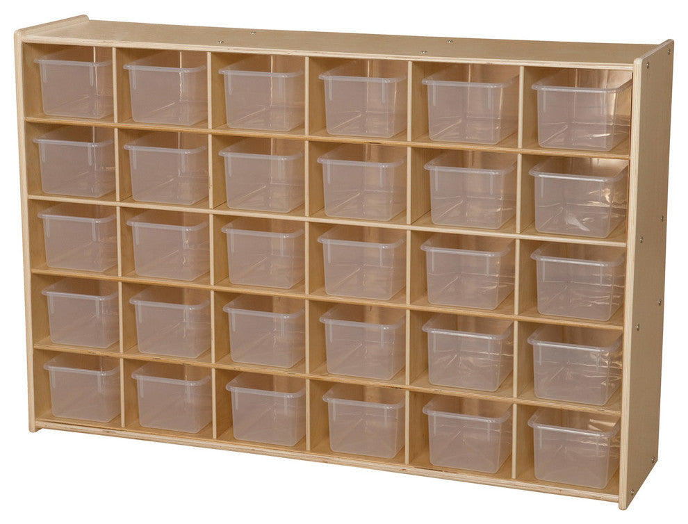 Contender 30 Tray Storage With Translucent Trays - Assembled