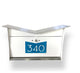 ButterFly Box: Contemporary, Modern, Wall-Mounted Mailbox in White and Aqua