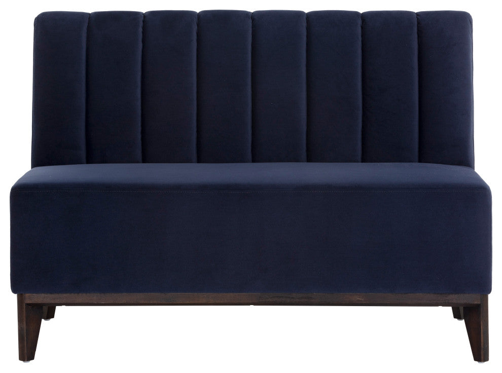 Kosovo Banquette, Brown, Abbington Navy