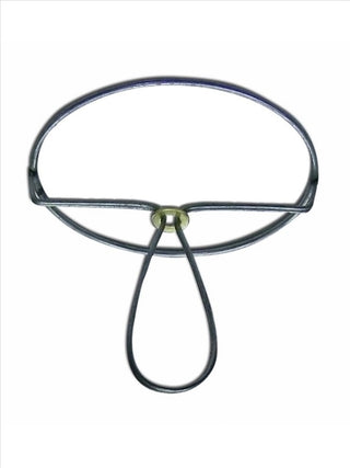 Bronze Silk 5" Empire Clip-on Chandelier Lampshades, Set of 6