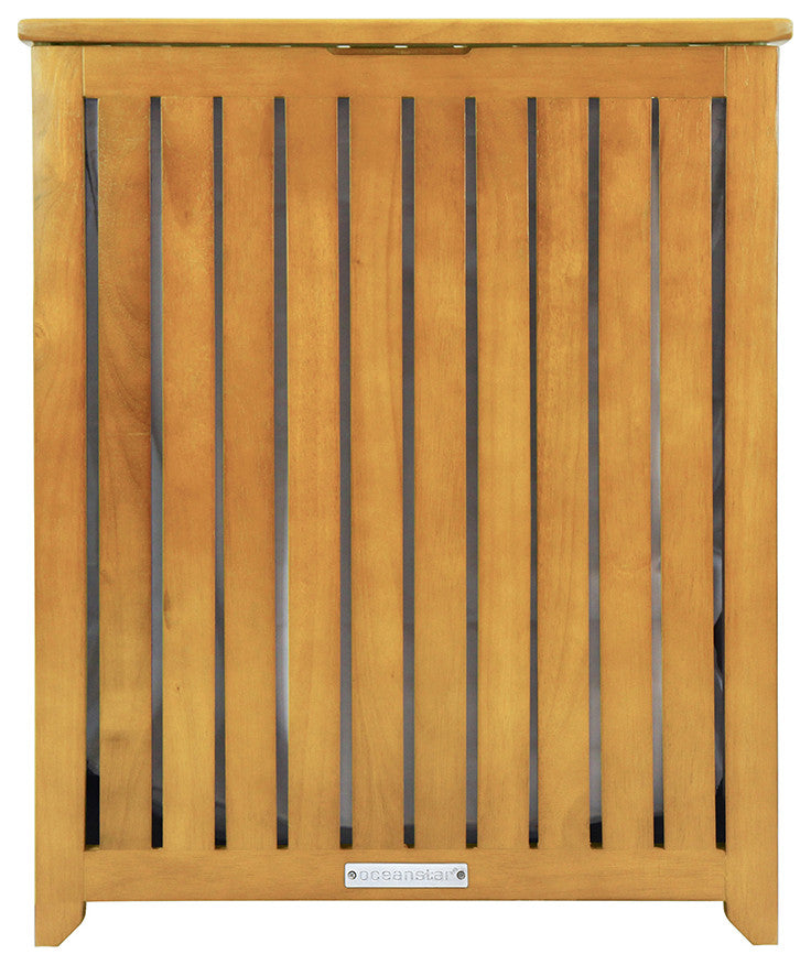 Oceanstar Spa-Style Bamboo Laundry Hamper