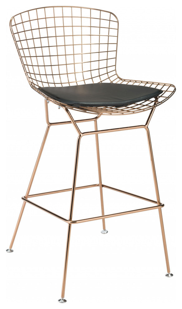 Wire Mesh Cushion Black