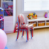 Compamia Elizabeth Kid's Chair, Transparent Violet