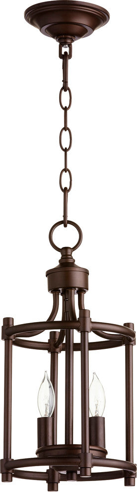 Rossington 2-Light Entry, Oiled Bronze