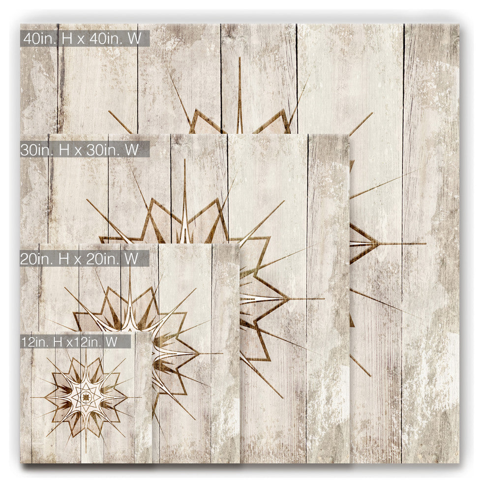Ready2HangArt Inspirational 'Sun Star I' Wrapped Canvas Wall Art