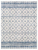 Surya Roma ROM-2339 9'x12'3" Rug, Dark Blue/Denim/Light Gray/White