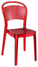 Compamia Bee Dining Chairs, Set of 2, Transparent Red