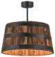 25W Whiskey Barrel Pendant