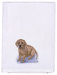 Betsy Drake Yellow Lab Guest Towel