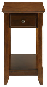 ACME Bertie Side Table, Walnut