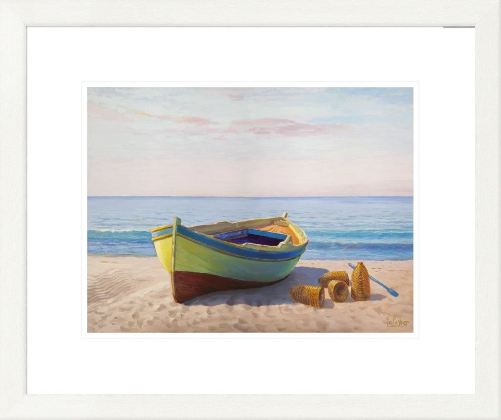 "Al mattino" Framed Digital Print by Adriano Galasso, 25x21"