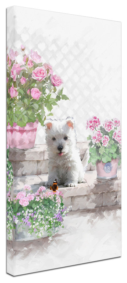 The Macneil Studio 'Westie II' Canvas Art, 47"x24"
