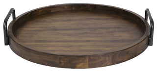 Uttermost Reine Round Wooden Tray
