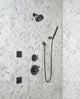 Delta Trinsic Monitor 17 Series H2Okinetic Shower Trim, Matte Black, T17259-BL