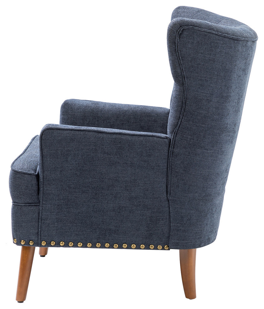 Armchair Set of 2, Navy