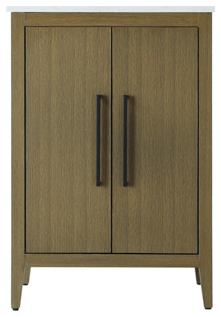 Home Living 24" Single Bathroom Vanity, Chestnut Brown