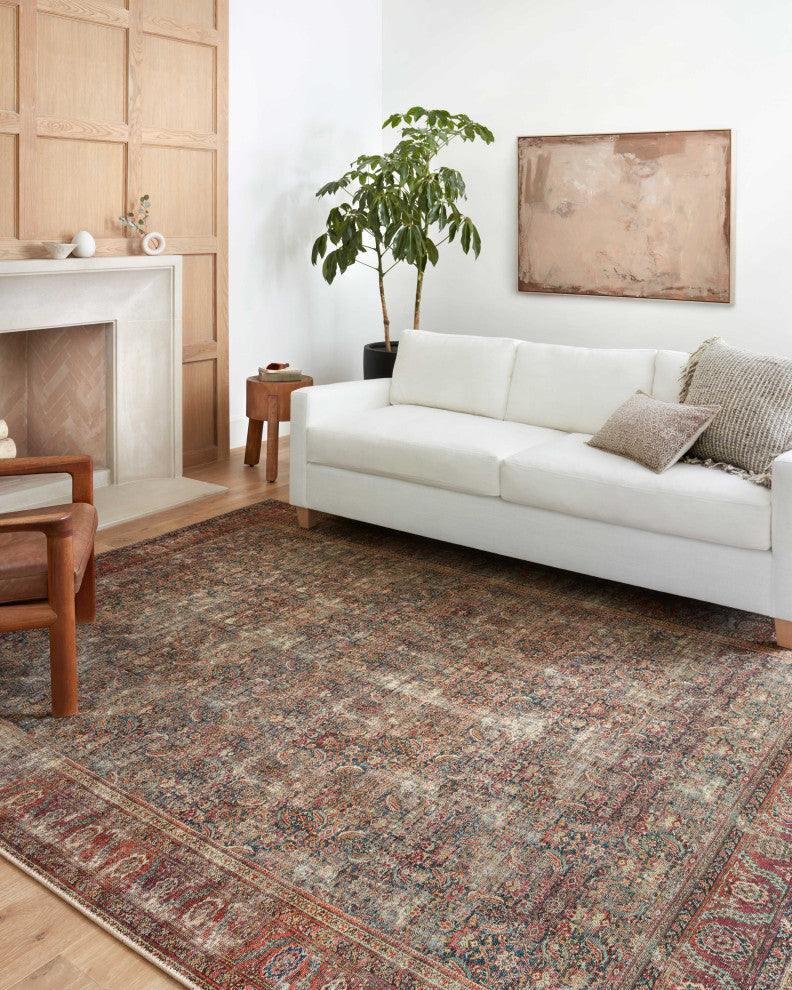 Loloi II Wynter Onyx / Multi 18" X 18" Swatch Area Rug