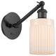 Innovations 317-1W-BK-G341 1-Light Sconce, Matte Black
