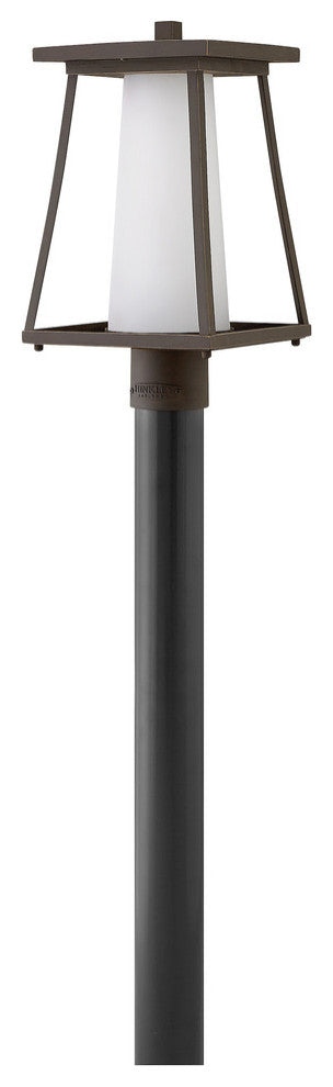 Hinkley Burke Medium Post/Pier Mount Lantern, Oil Rubbed Bronze