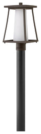 Hinkley Burke Medium Post/Pier Mount Lantern, Oil Rubbed Bronze
