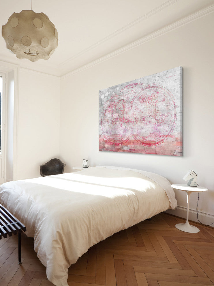 "Flash of Pink" Fine Art Canvas Print, 36"x24"
