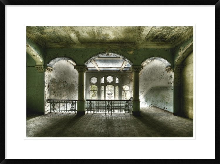 "Ailing Beauty" Framed Digital Print by Markus Kuhne, 32x24"