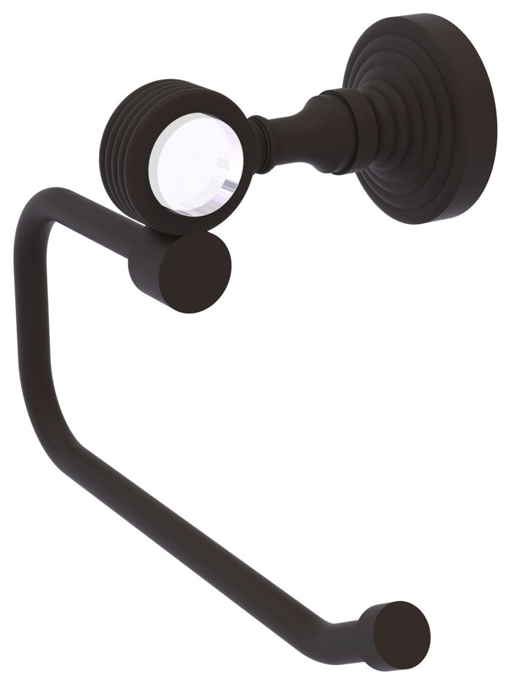 Pacific Grove Euro Style Groovy Toilet Tissue Holder, Oil Rubbed Bronze