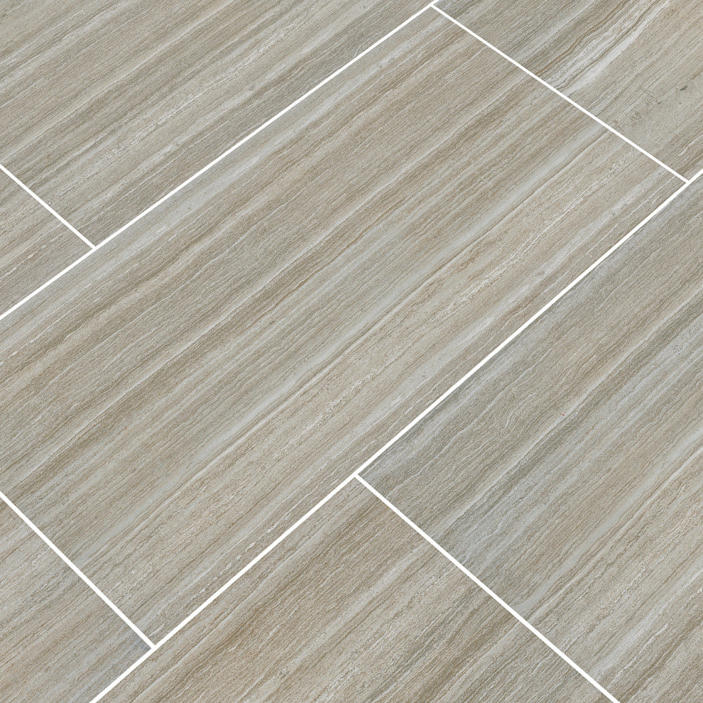 MSI NCHA1224 Charisma - 12" x 24" Rectangle Floor Tile - Matte - White