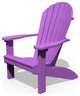 Poly Lumber Adirondack Chair, Purple