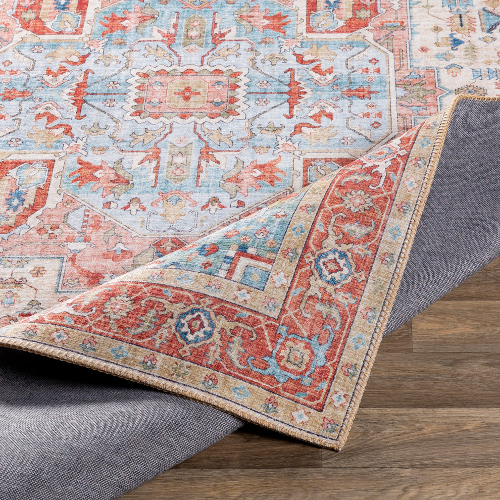 Iris IRS-2314 Traditional Light Beige 5'x7'6" Area Rug