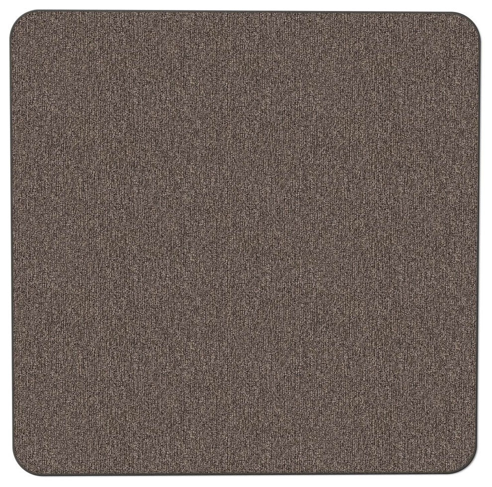 Skid-Resistant Area Rug Pebble Gray, 6'x8'