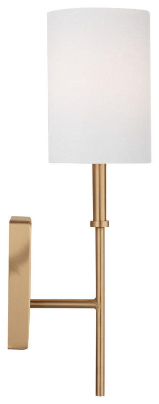 Foxdale One Light Wall / Bath Sconce, Satin Brass