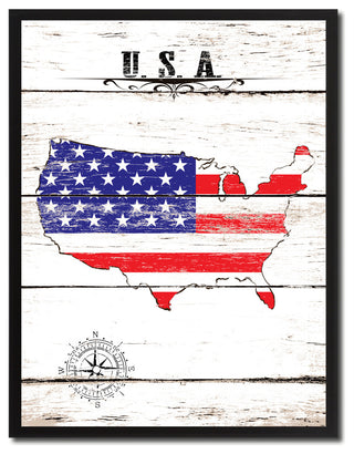 USA Flag Canvas, 22"x29"