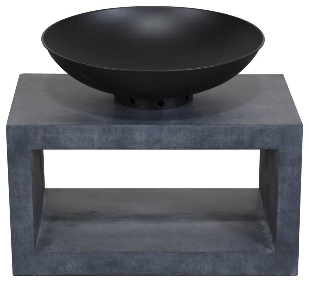 Astella Midas Fire Console, Gray Granite