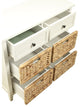 Acme Flavius Console Table With Drawers White Finish