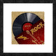 "Vinyl Club, Rock" Framed Digital Print by Steven Hill, 20"x20"