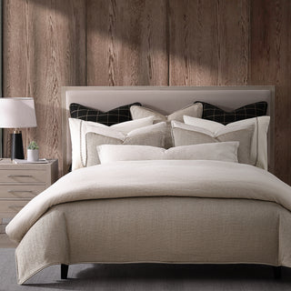 Chenille Herringbone Comforter Set, Super King, Sand, 3PC