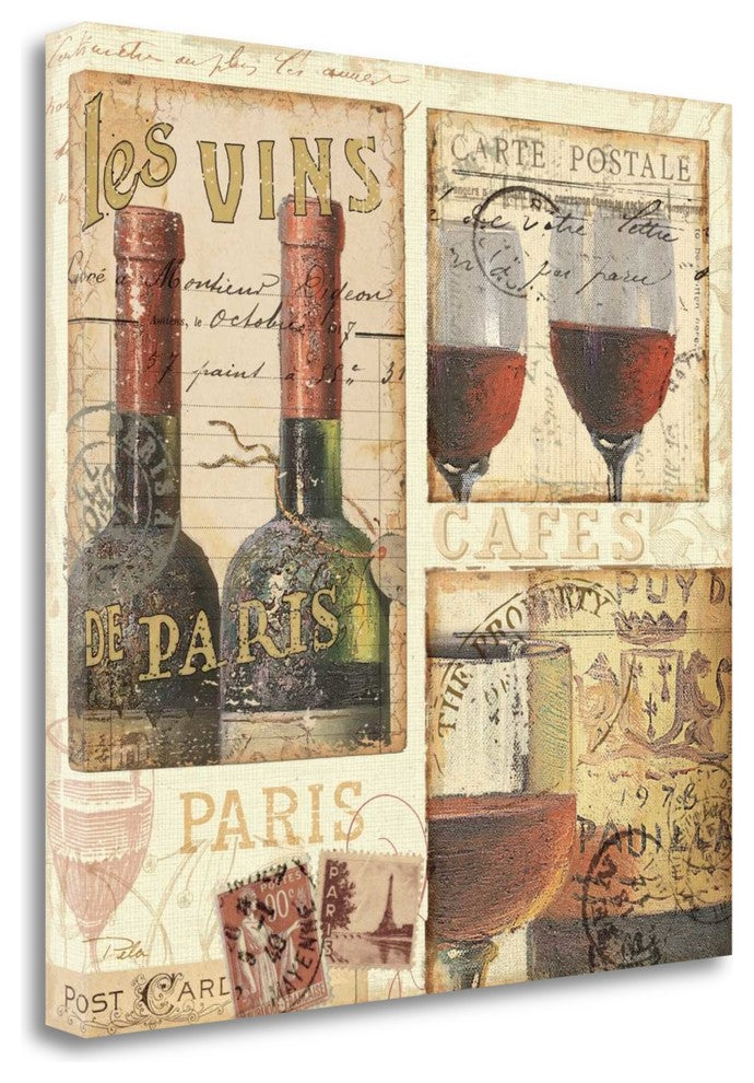 "French Cellar I" By Pela, Giclee Print on Gallery Wrap Canvas, Ready to Hang