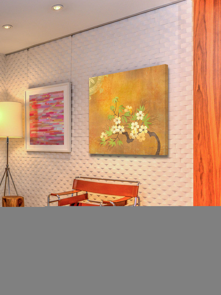 "Zen Chakra IV" Painting Print on Canvas by Evelia