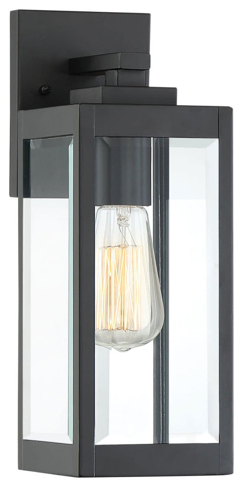 Quoizel WVR8405 Westover 14" Tall Outdoor Wall Sconce - Earth Black