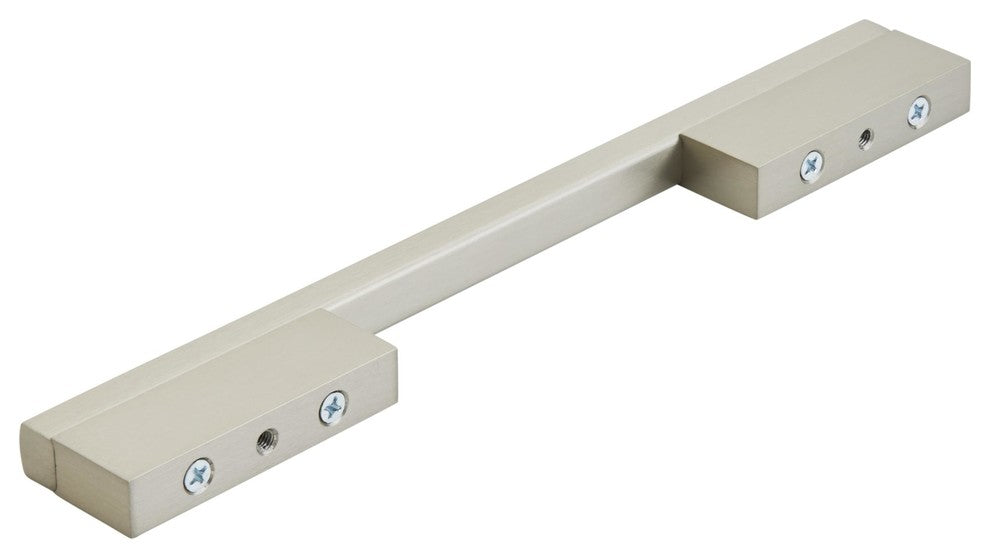 Separa 6-5/16" Center-to-Center Silver Champagne Cabinet Pull